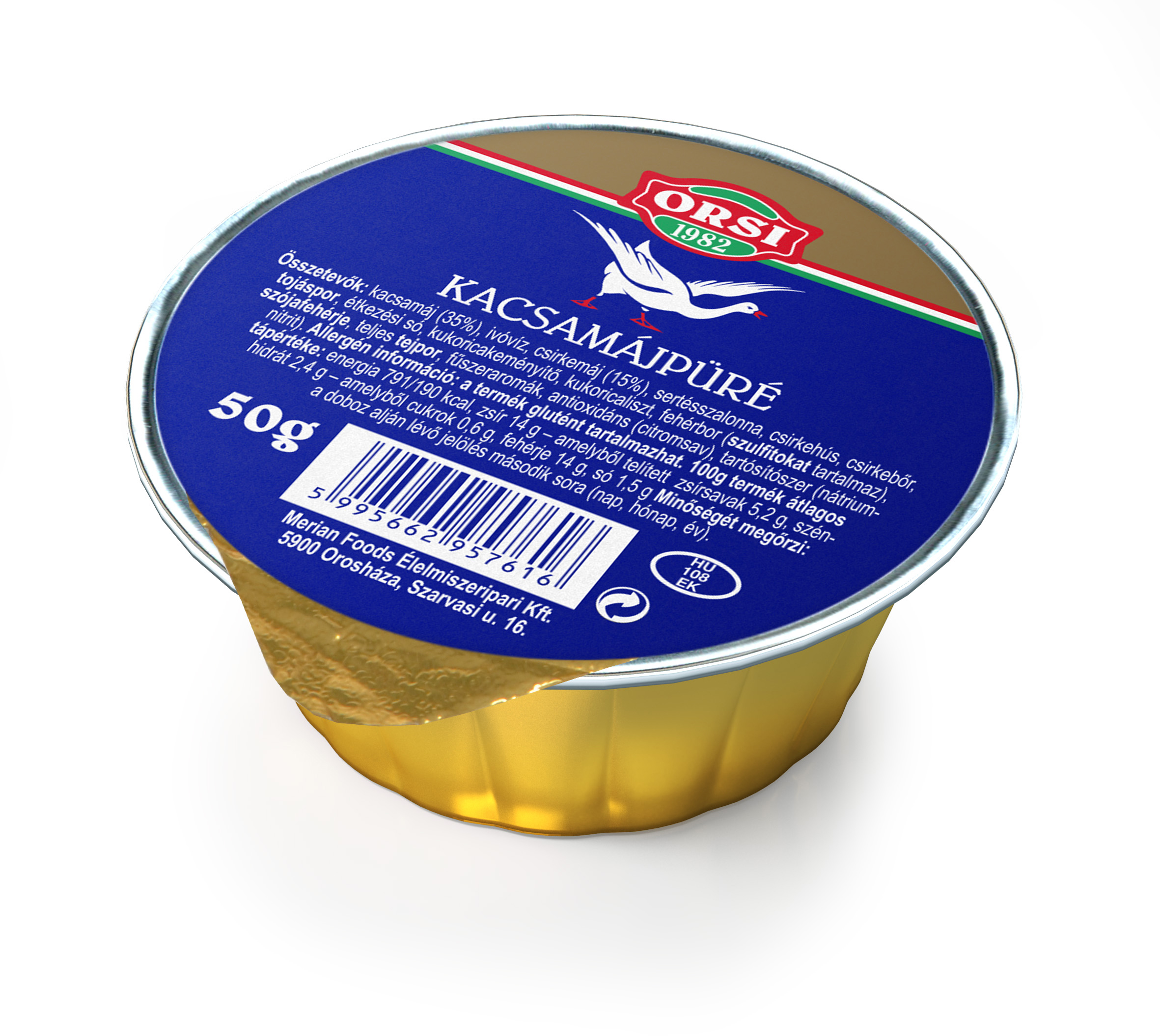 ORSI Kacsamájpüré 50g